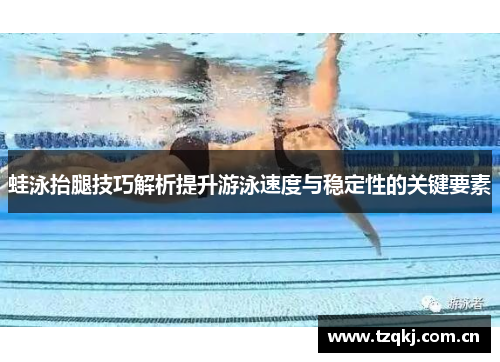 蛙泳抬腿技巧解析提升游泳速度与稳定性的关键要素